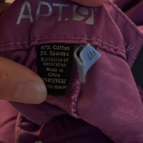 Apt 9 size 24w modern fit skinny leg pants - Picture 3 of 4